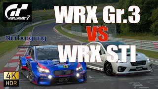 【GT7・PS5】 CPUが操るWRX Gr.3とWRX STIでバトルしてみた【4K】