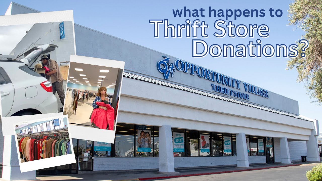 What Happens To Thrift Store Donations? - YouTube