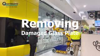 VECTOR 400E - 880E Reglazing Damaged Shopfront 0323