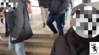 Löwenfan wird am Hauptbahnhof Saarbrücken Opfer von Polizeigewalt