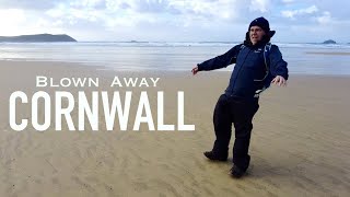 Storms in Cornwall / Windy Polzeath / Kite Surfing / Cornwall Travel Guide