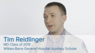 Geisinger Commonwealth School of Medicine - Student Moments - Tim Reidlinger