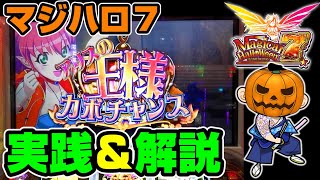 【マジハロ７】今回のマジハロは〇〇タイプ!?　キンカボの破壊力はいかに！　マジカルハロウィン７実践＆解説【パチスロ実践】