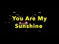 You Are My Sunshine ● Morgana & Chris Stapleton (Karaoke)