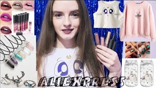 ОЧЕНЬ МНОГО ПОСЫЛОК С ALIEXPRESS | одежда, косметика, украшения