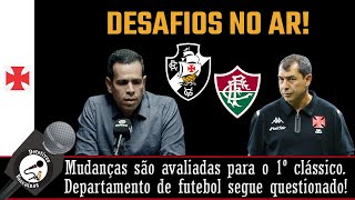 VASCO ENCARA 1º DESAFIO DO ANO. CARILLE AGUARDA POR ATACANTES. DIRIGENTE SE MANIFESTA SOBRE CAPASSO!