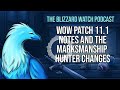 wow patch 11.1 notes and the marksmanship hunter changes