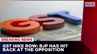 GST Hike Row | Opposition Stages Protest Against The GST Hike | Breaking News