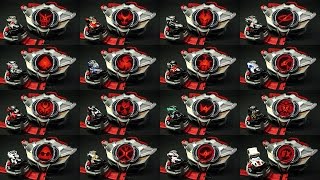 仮面ライダー ドライブ ガシャポンシフトカープレミアム シグナルレジェンドバイクセット コンプリートBOX Rider Drive Signal Legend bike set