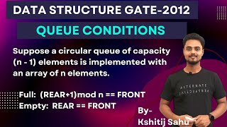 Queue Data Structure in Hindi Explained | Implement Circular Queue with Array | GATE | Rear & Front