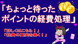 【ちょっと待ったポイントの経理処理】知らないと損するフリーランスのお金　by 税理士ひとちゃん