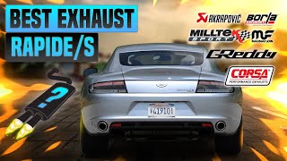 Aston Martin Rapide/S Exhaust Sound🔥Capristo,Cargraphic,COC,Fi Exhaust,Larini,Quicksilver,Upgrade