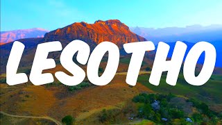 Lesotho Country 4k Video | Lesotho Country in Southern Africa Travel Vlog Cinematic Video