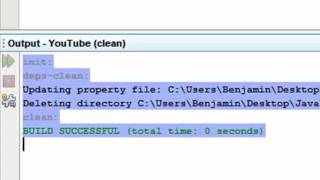 Java lesson 1 - The Java process and our first application