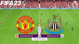 FIFA 23 | Manchester United vs Newcastle United - Premier League Season - PS5 Full Gameplay