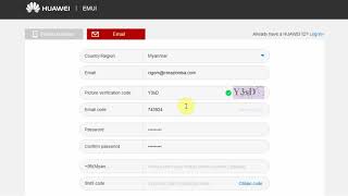 Creating Huawei ID Easily