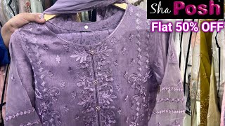 Sha Posh 50% off Pakistan Day  Big Sale on new collection 2023