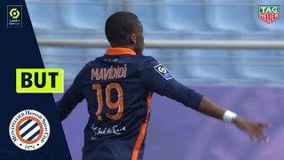 But Stephy Alvaro MAVIDIDI (17' - MONTPELLIER) MONTPELLIER HÉRAULT SC - STADE RENNAIS FC (2-1) 20/21