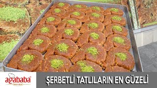 ŞERBETLİ TATLILARIN EN GÜZELİ 'BURMA KADAYIF' !!