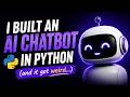 I Built an AI Chatbot in Python (and it got weird...)