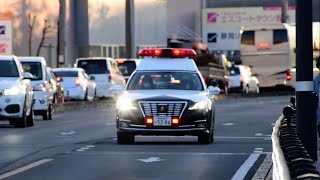 【緊急走行】 静岡県警察 静岡中央警察署 パトカー (静中2)