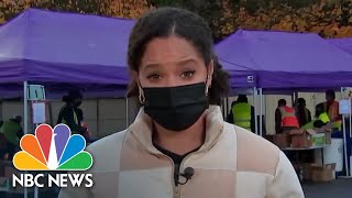 Iowa Covid Positivity Rate Hits 50 Percent As Cases Rise Across The Country | NBC News NOW