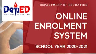 PAANO BA ANG ONLINE ENROLMENT SYSTEM NG DEPED?