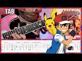 [TAB] Pokemon - Gotta catch em all Cover | Guitar Tab | Lesson | Tutorial