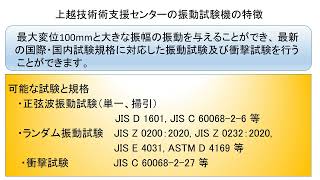 振動試験機のご紹介