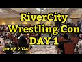 RiverCity Wrestling Con June 8 2024 Full Vlog