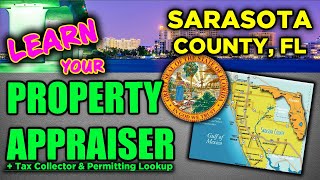 How To Use Sarasota County Property Appraiser | How To Lookup Sarasota County Property Information!