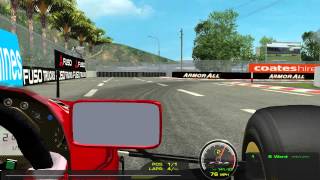 rFactor - Lap of Townsville with Jean Alesi