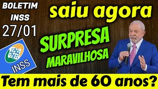 LULA APROVOU! ACABOU DE SAIR SURPRESA MARAVILHOSA NA CONTA DOS BENEFICIÁRIOS INSS