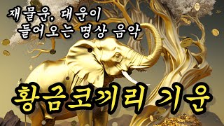 5분만 들어라🌕재물운🌕 대운이 들어오는 명상 음악🌕 황금코끼리 기운을 받아가세요~