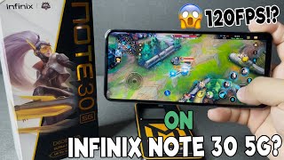 League of Legends: Wild Rift Gameplay on INFINIX NOTE 30 5G (8/128GB) | 120FPS & MAX GRAPHICS!!