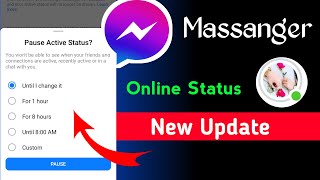 Massanger online status new Update | how to fix messenger not showing active friends