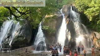 Courtallam 18-01-2021 current season, Old Courtallam, Main falls, Five Falls