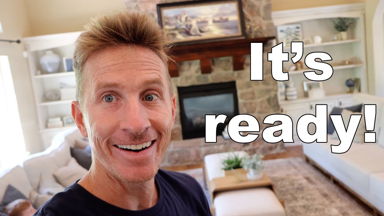 Decorated Living Room Tour Youtube