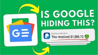 Make $1,890.73 With Google News in 10 MINUTES! (Make Money Online 2024)