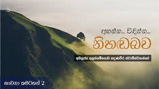 භාවනා කමටහන් 2 | අහන්න... විඳින්න... නිහඬබව | Ven Aluthgamgoda Gnanaweera Thero