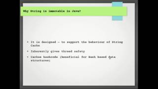 Java Interview Question #2: Why String is immutable in Java ?