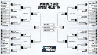 Bracket tips: Andy Katz predicts entire 2022 men's NCAA tournament