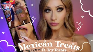 ASMR | Trying Popular Treats From Mexico! 🇲🇽😋 ft. TryTreats (crinkly sounds \u0026 eating sounds)