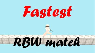 my best PR in RBW Duos | minecraftbedrock | RBW