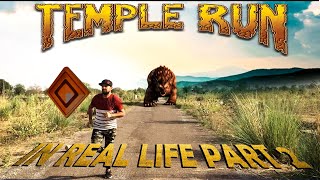 Temple Run Blazing Sands- In Real Life part 2 /  Edit With Mobile