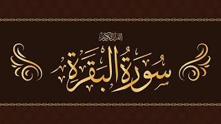 Surah Al Baqarah FULL (Al Hadr Recitation) by Shaykh Mishary Alafasy