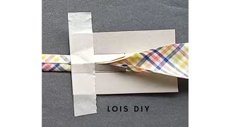 바이어스 메이커 만들기 Bias Maker DIY. Great Sewing Tips #shorts