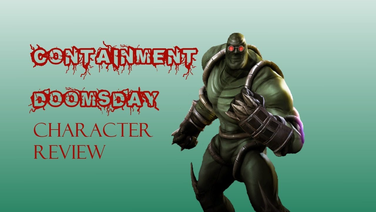 Injustice IOS - Containment Doomsday Character Review - YouTube