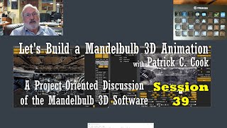 TS1.39 - Advancing the project; camera position, FOV, camera type - Mandelbulb3D Tutorial Series 1