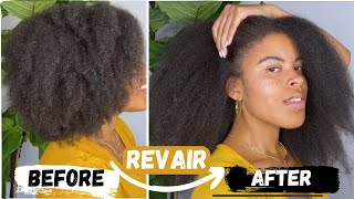 Tutorial | RevAir on Type 4 Hair + HONEST REVIEW